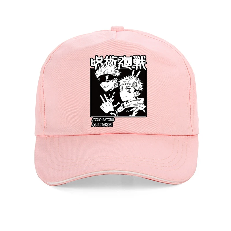 Anime Gojo Satoru hat Fashion men jujutsu kaisen Baseball Cap Summer unisex Casual jujutsu kaisen adjustable snapback hats