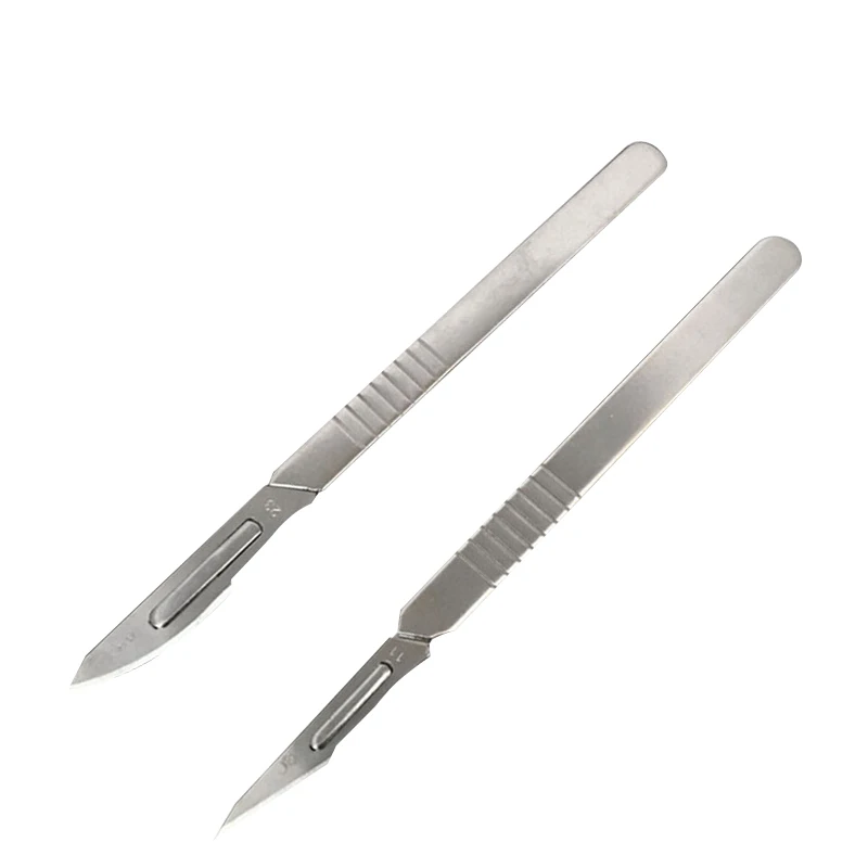 Hight Quality Maintenance tool Stainless Steel handle Scalpel blade Disposable blade Multi-purpose knife Animal Surgical Scalpel