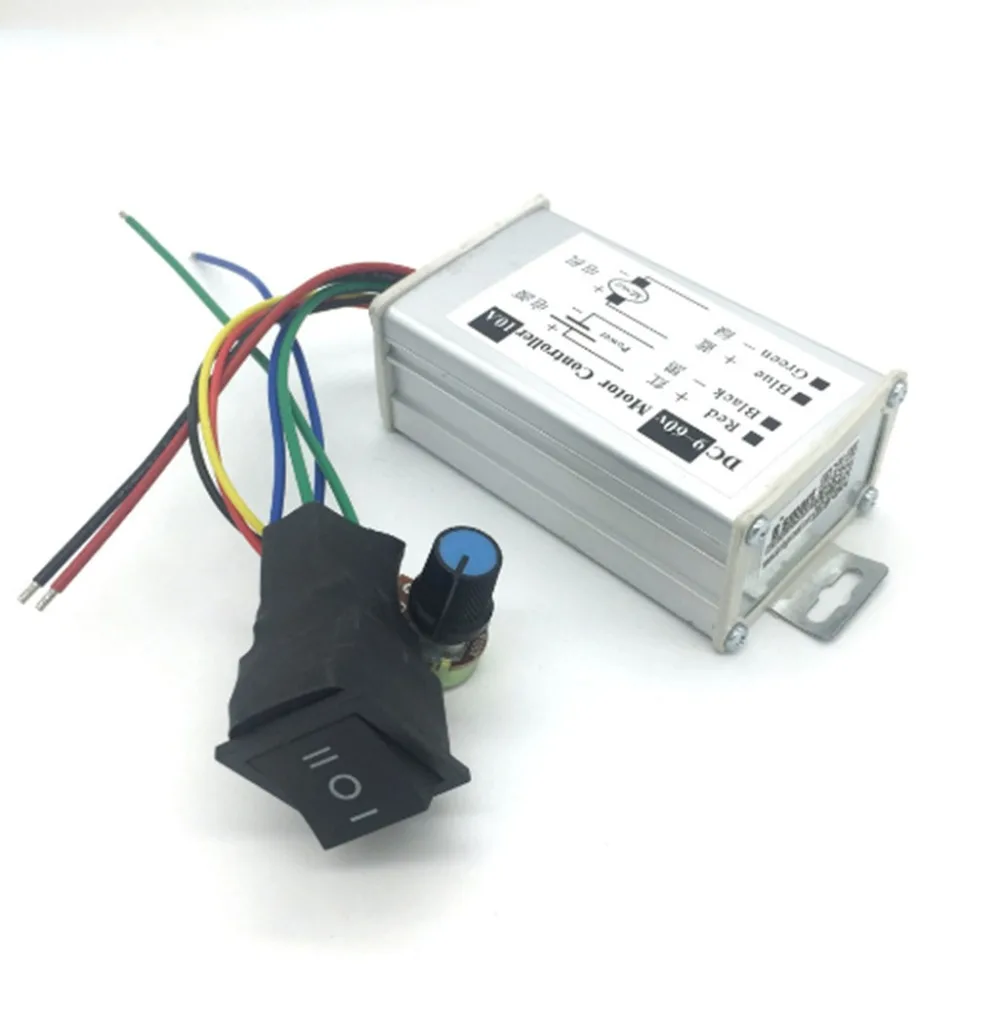 Bringsmart CCM6D  Motor Speed Controller PWM DC 9V-60V 10A Pulse Drive Plate Control Mini Motor Governor Dc motor