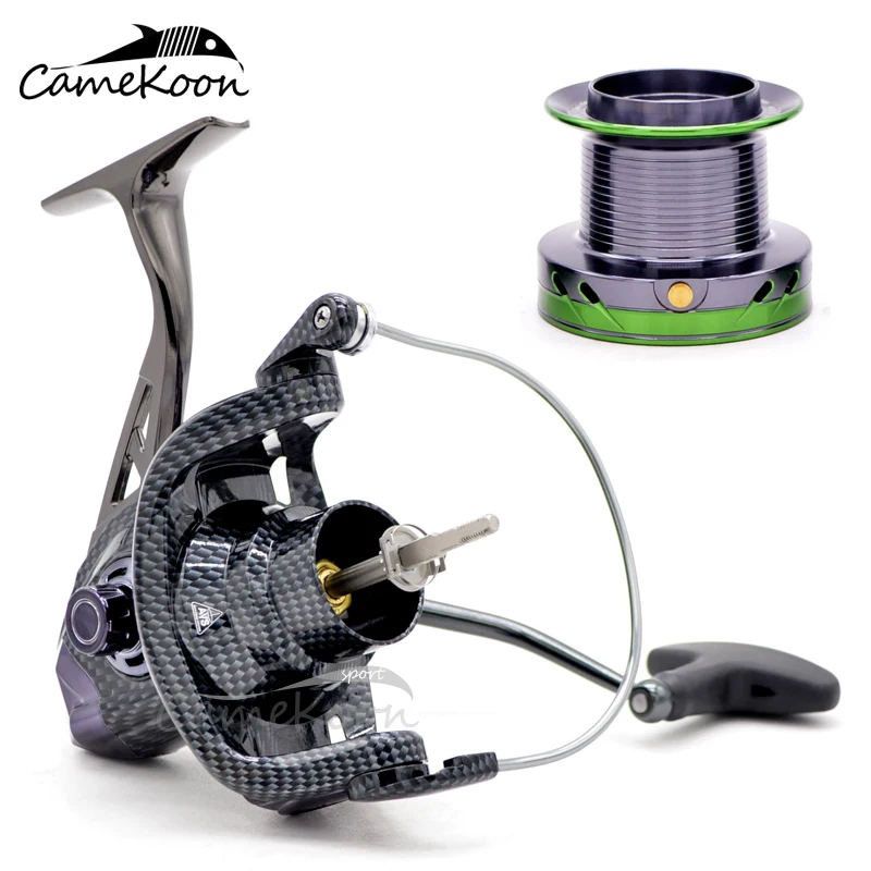 بكرة غزل CAMEKOON لرمي المسافات الطويلة 8000/10000/12000 لفائف صب الأمواج 10 كجم قوة سحب بطولة المياه المالحة لصيد الأسماك #5