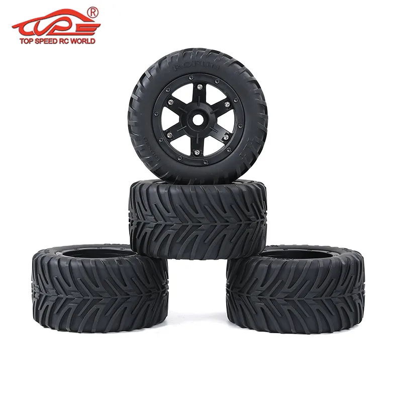 Off-road Tires Set for 1/8 HPI Racing Savage XL FLUX ROVAN TORLAND Monster Brushless Rc Car Toy Parts