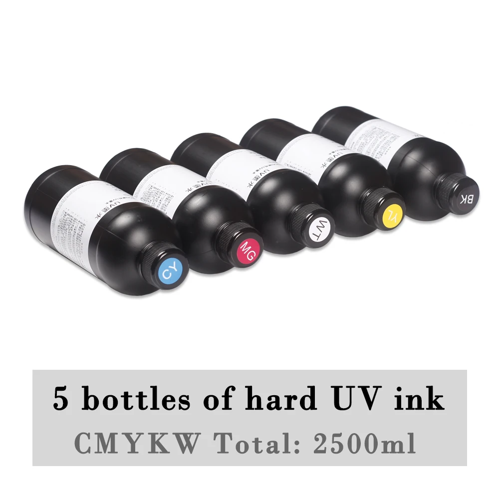 Imagem -03 - Tinta Led uv para Impressora Epson 2500ml Dx4 Dx5 Dx7 Dx9 Dx11 L1800 L800 L805 R1390 Cabeçote de Impressão para Epson a2 a3 a4 Tinta Macia de Secagem Rápida