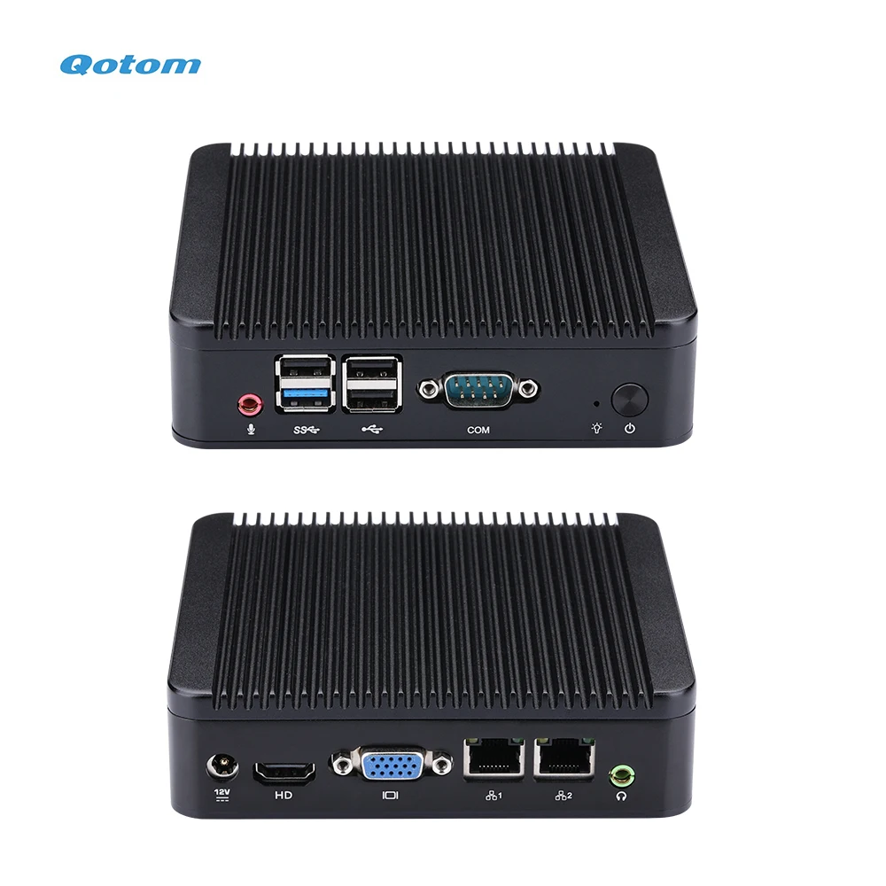 

Qotom Mini PC Q190S-CPU Celeron j1900 Quad Core 2.0 GHz/ DDR3 RAM/ MSATA SSD/ Dual LAN/ Fanless