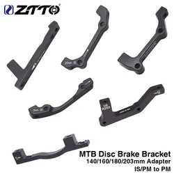 ZTTO disk fren montaj adaptörü MTB Ultralight braketi PM A B PM bir bisiklet disk fren adaptörü için 140 160 180 203mm rotor