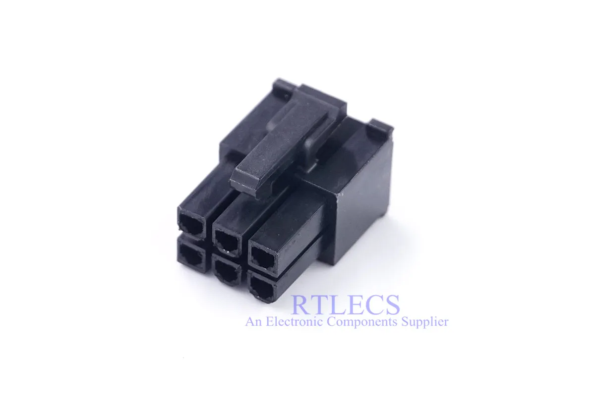 5 Pcs GPU 4.2 mm 6 8 6+2 PIN Receptacle Housing for PCI-E PCIe Graphics Card Video Power Connector Shell