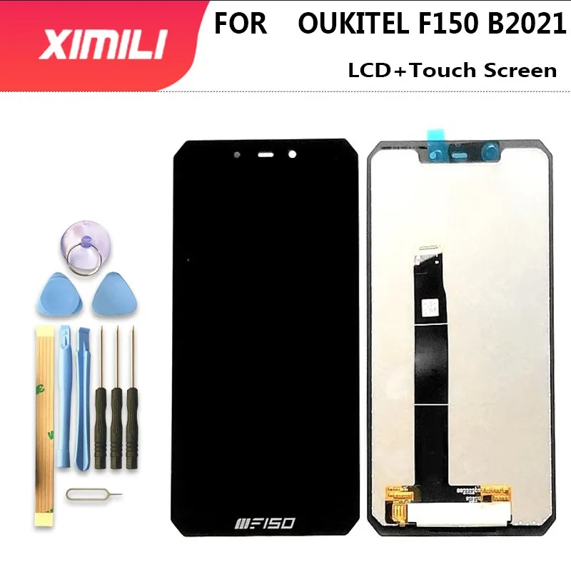 5.86 inch New Original For Oukitel F150 B2021 Cell Phone LCD Display + Touch Screen Digitizer Assembly Replacement Glass Repair