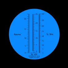 Portable 3-in-1 Refractometer for Grape and Alcohol #5