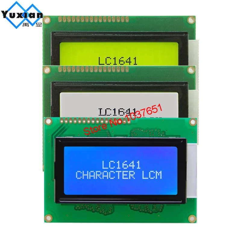 16x4 1604 LCD Display I2C  LC1641 instead  HD44780 WH1604A PC1604-A LMB164A AC164A