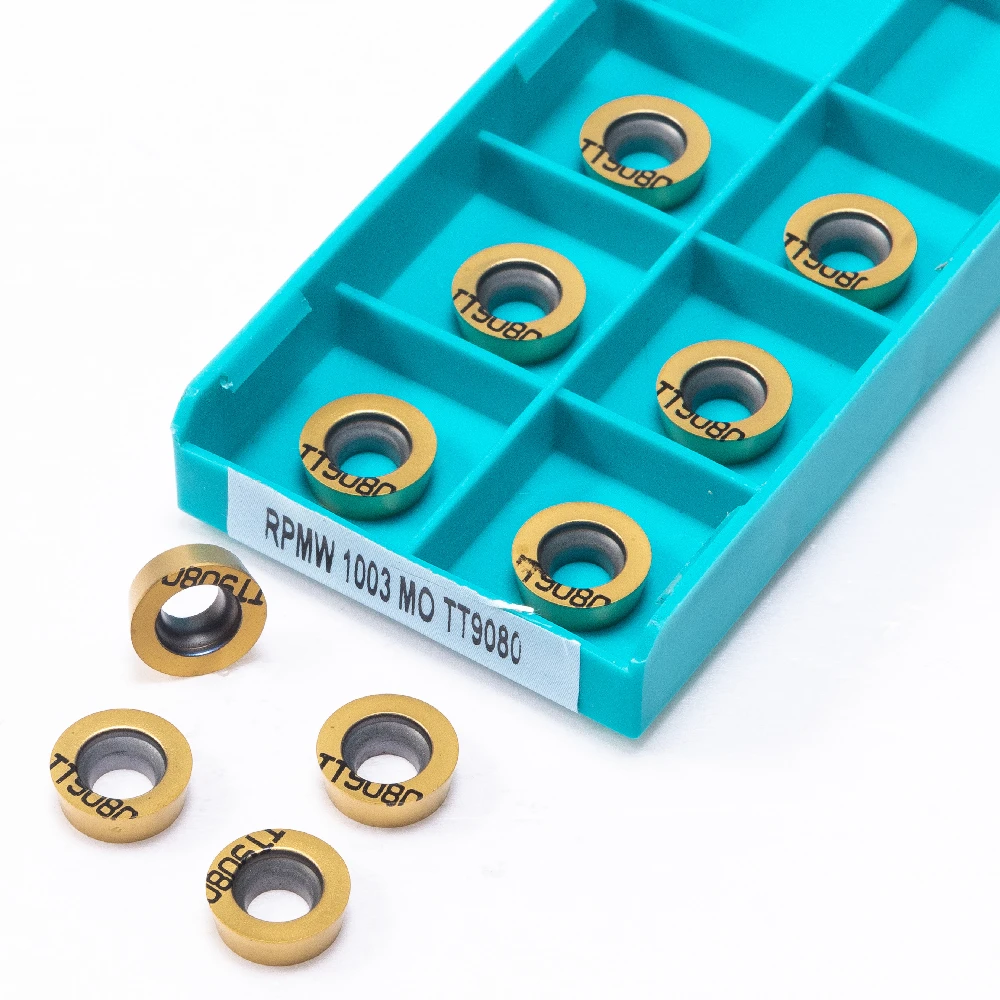 RPMW1003 MO TT9080 High Quality Carbide Insert Internal Milling Cutter RPMW 1003  Lathe Metal Turning Tool CNC Machine Insert