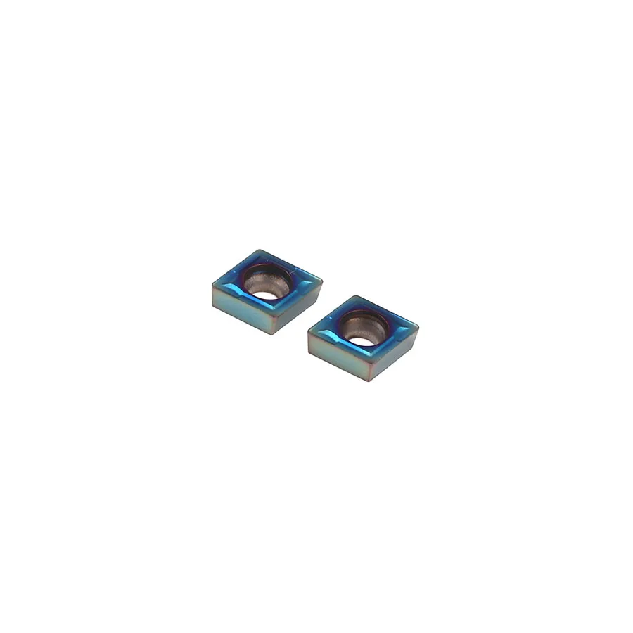 10Pcs CCMT060204 NK9010 CCMT060208 NK9010 Interne Draaigereedschap Nano Blauw Hardmetaal Snijgereedschap Cnc Draaibank Draaien Insert