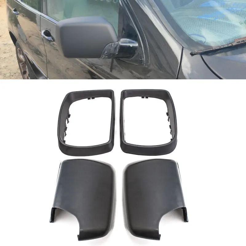 

Side Mirror Cover Cap for BMW E53 X5 2000-2006 Door Wing Mirror Holder Rearview Mirror Trim Ring Housing Frame 51168256321