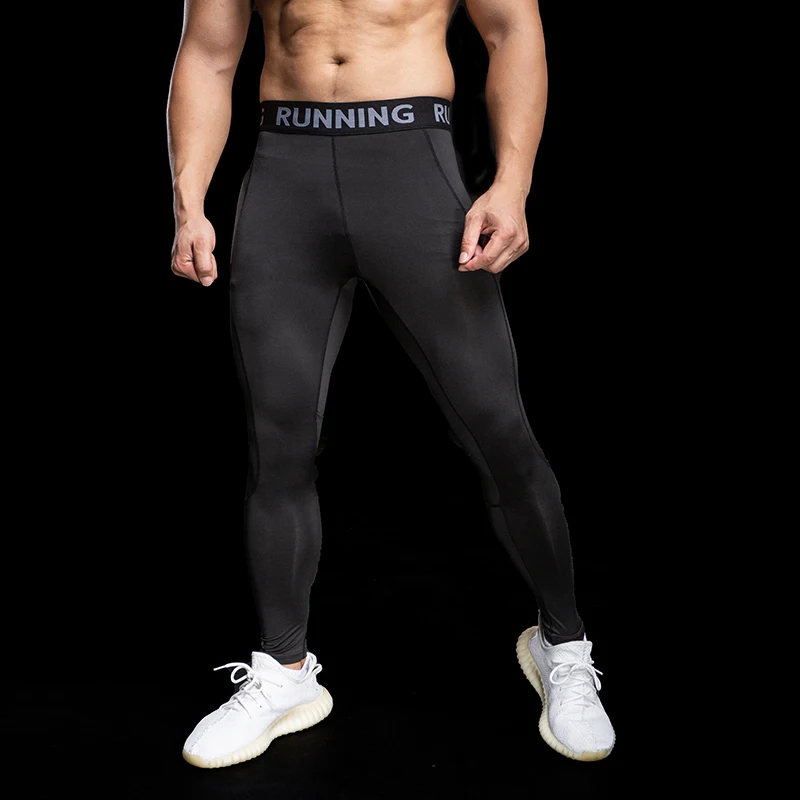 Fitness basketball Running Tights Men Jogger exercise Sports Leggings Gym Compression elastic Pants Trousers Sport Pants