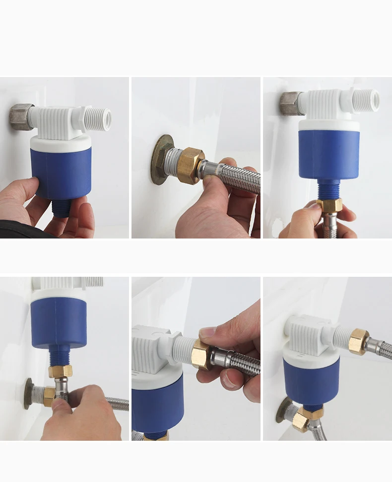 1/2'' 3/4'' 1''Automatic Float Valve Anti Corrosion Nylon Ball Practical Water Level Control Durable Replacement  