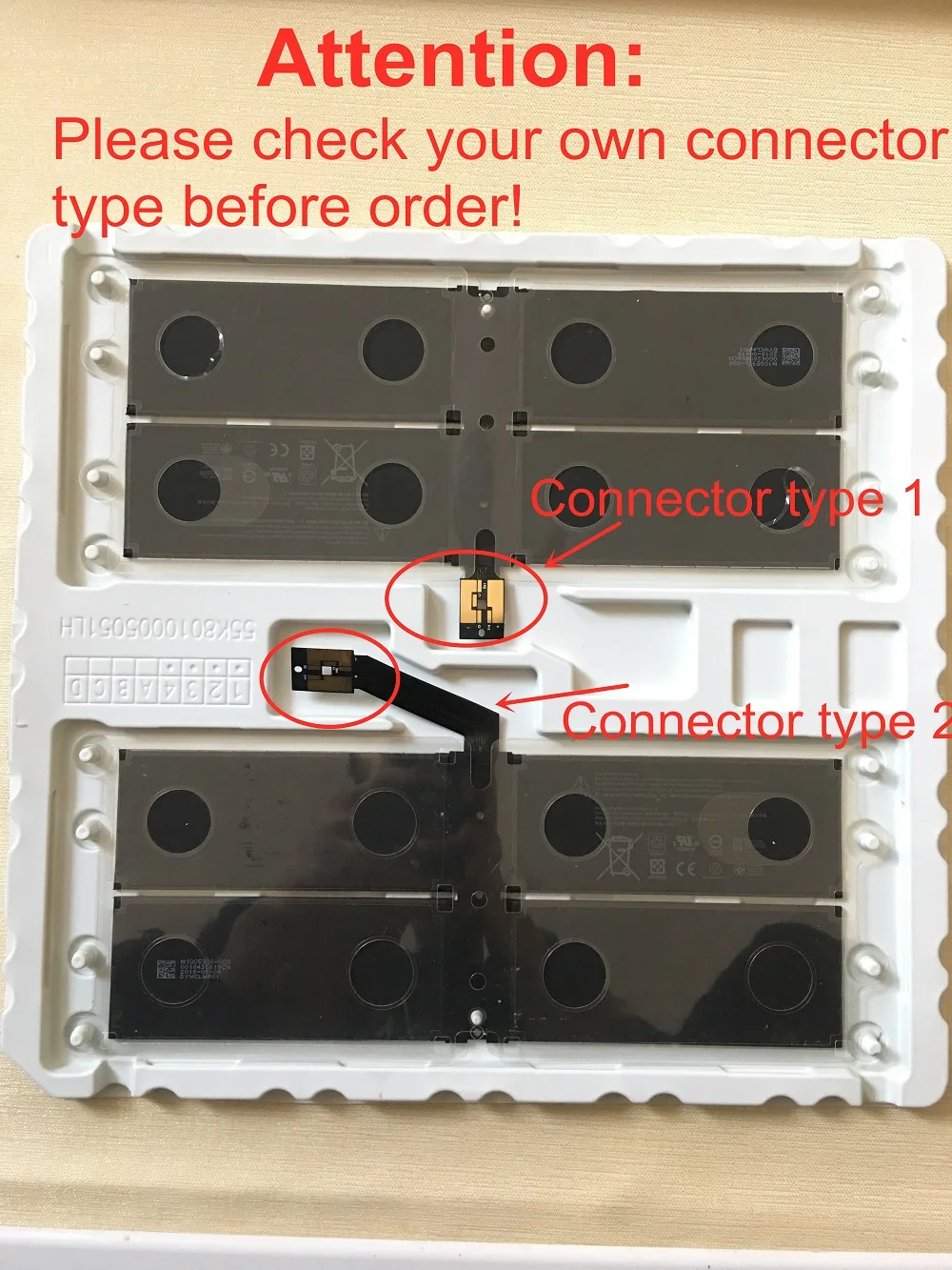 Imagem -02 - Supstone Original Dynk01 G3hta036h Bateria do Portátil para Microsoft Surface Book 17691782 2-lql00015 Lqn-00004dag-0012313.5 Polegada