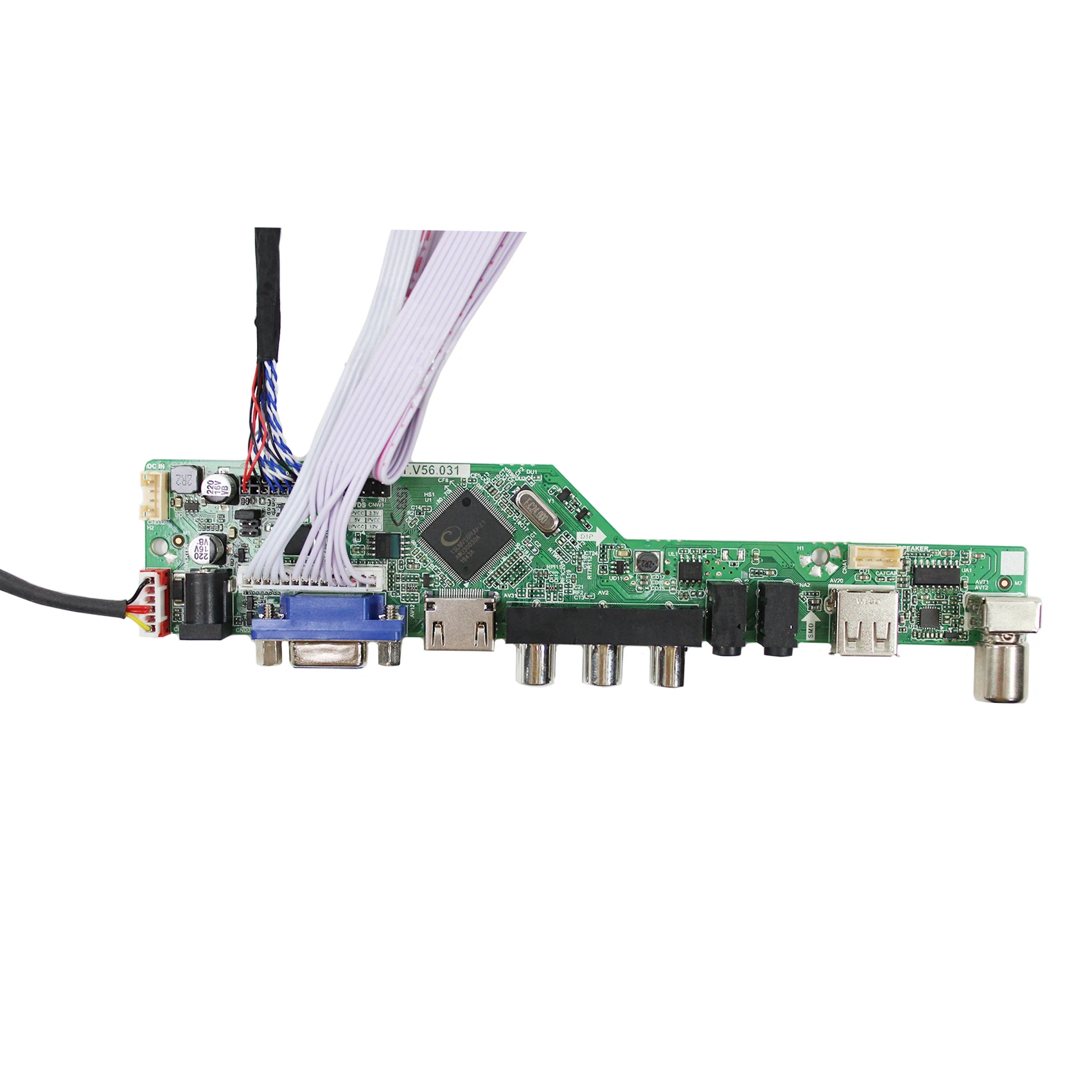 LCDディスプレイ付きコントローラーボード,15インチ,1024x768,tm150tsdg70,hd,vga,av,USB,rf