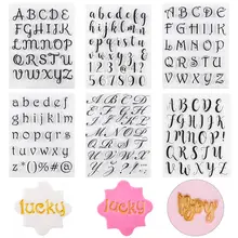 Alphabet Cookie Stamps for Cake #2
