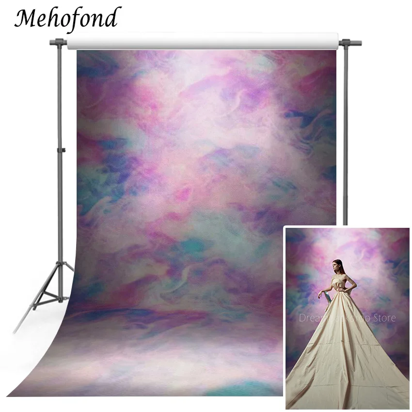 

Mehofond Photography Background Artistic Gradient Pink Blue Texture Backdrop Newborn Baby Shower Portrait Photo Studio Photocall