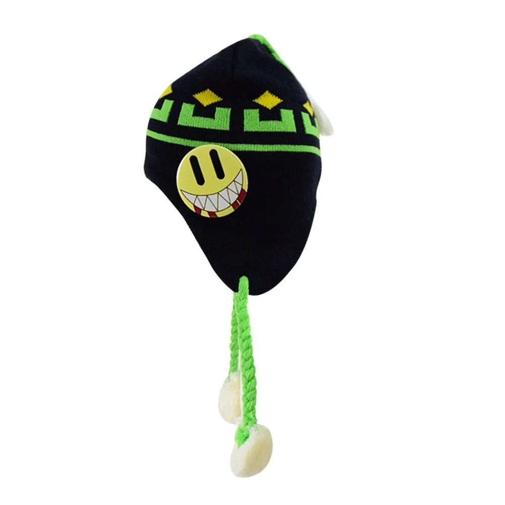 Anime Cos DRAMAtical Murder Noiz Cosplay Hat Cap Set Suit DMMD DRAMAtical Murder Knitted hat Noiz Costumes