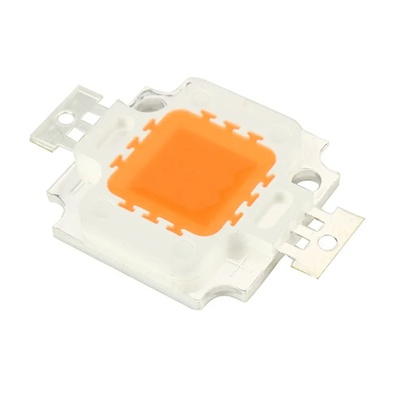 Led Coltiva La Luce di Chip 10W 9-12V Spettro Completo 45MIL Best per La Coltura Idroponica Serra Grow Fai da Te per led Supporto Della Lampada Dropshipping