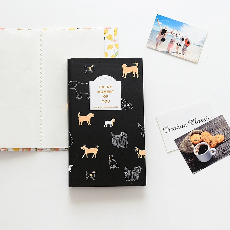 3-inch Photo Album Polaroid Photo Album 84 Capacity Cartoon Photo Album Tourism Photography Insert Small Card Album