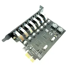 USB 3.0 PCIe 7 Port Expansion Card #6