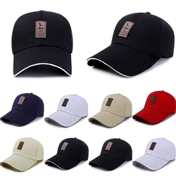 Cotton Outdoor Sport Cap for Men Women Solid Color Peaked Cap Fishing hat Summer Casual Sun Cap Trucker Hat Hip Hop Cap New