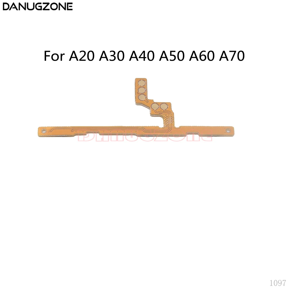 Power Button On / Off Volume Button Mute Switch Flex Cable For Samsung A50 A505F A60 A605F A70 A705F