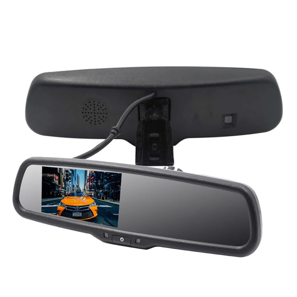 

12V 4.3 Inch Car Rearview Mirror Display Auto Brightness Car Monitor Reversing Image Display Dedicated Rearview Mirror Display