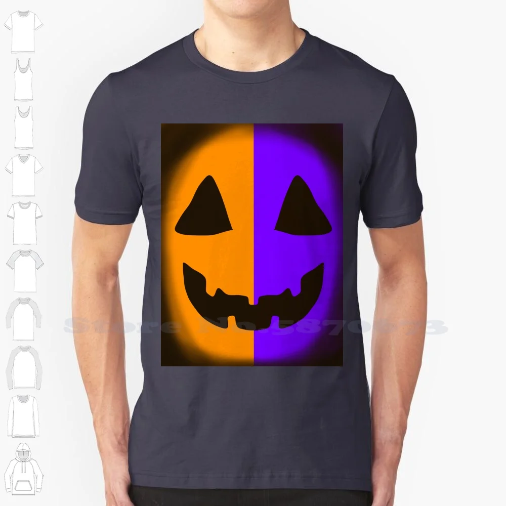 Halloween Theme 100% Cotton T-Shirt Society6 Funny Halloween Theme Halloween Cool Rerolling Coupon Pumpkin