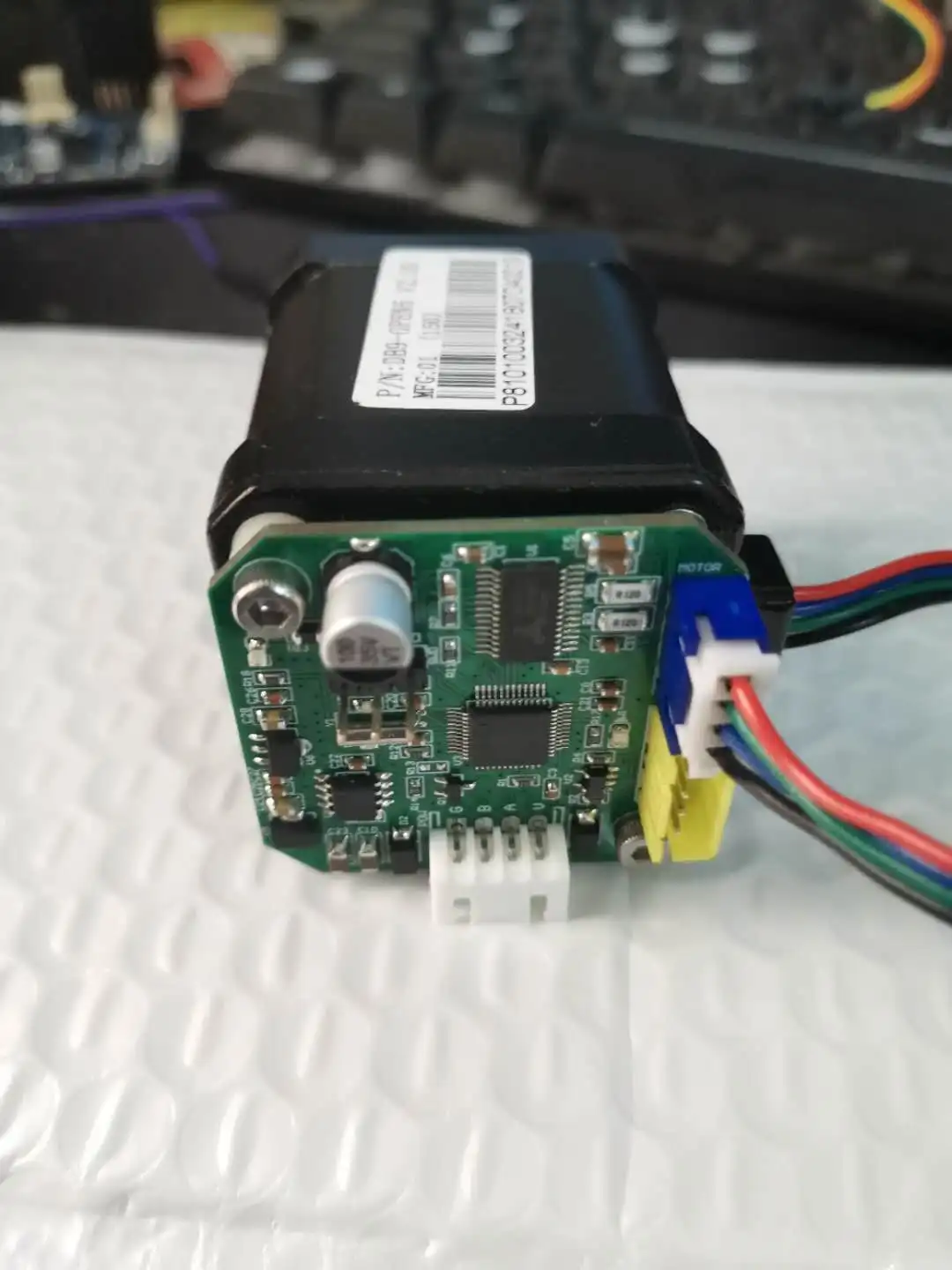 Placa de controle do motor de passo tmc2225 (comunicação 485), ultra silenciosa e de baixa velocidade, operação suave