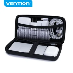 Vention Power Bank Case Hard Case Box Protection Bag for 2.5 Hard Drive Disk USB Cable External Storage Carrying SSD HDD Case