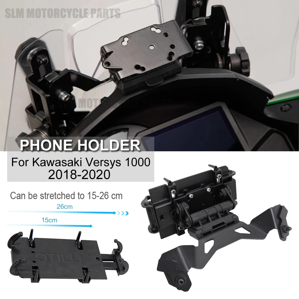 NEW Motorcycle Accessories 2018 2019 2020 Modified For Kawasaki Versys 1000 VERSYS1000 GPS Navigation Bracket