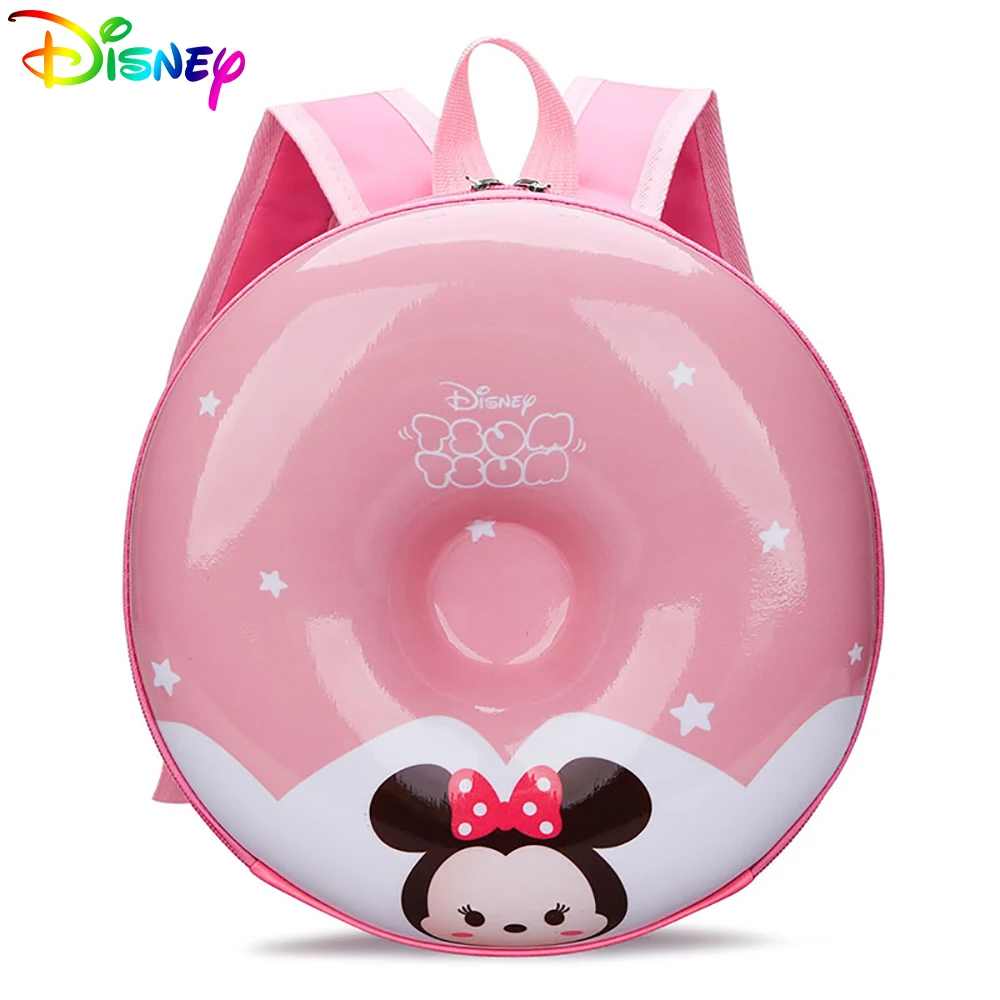 Disney Kids Backpack For Baby Mickey Mouse Minnie 3D Waterproof Children Schoolbag Kindergarten Infant Breathable Cute Knapsack