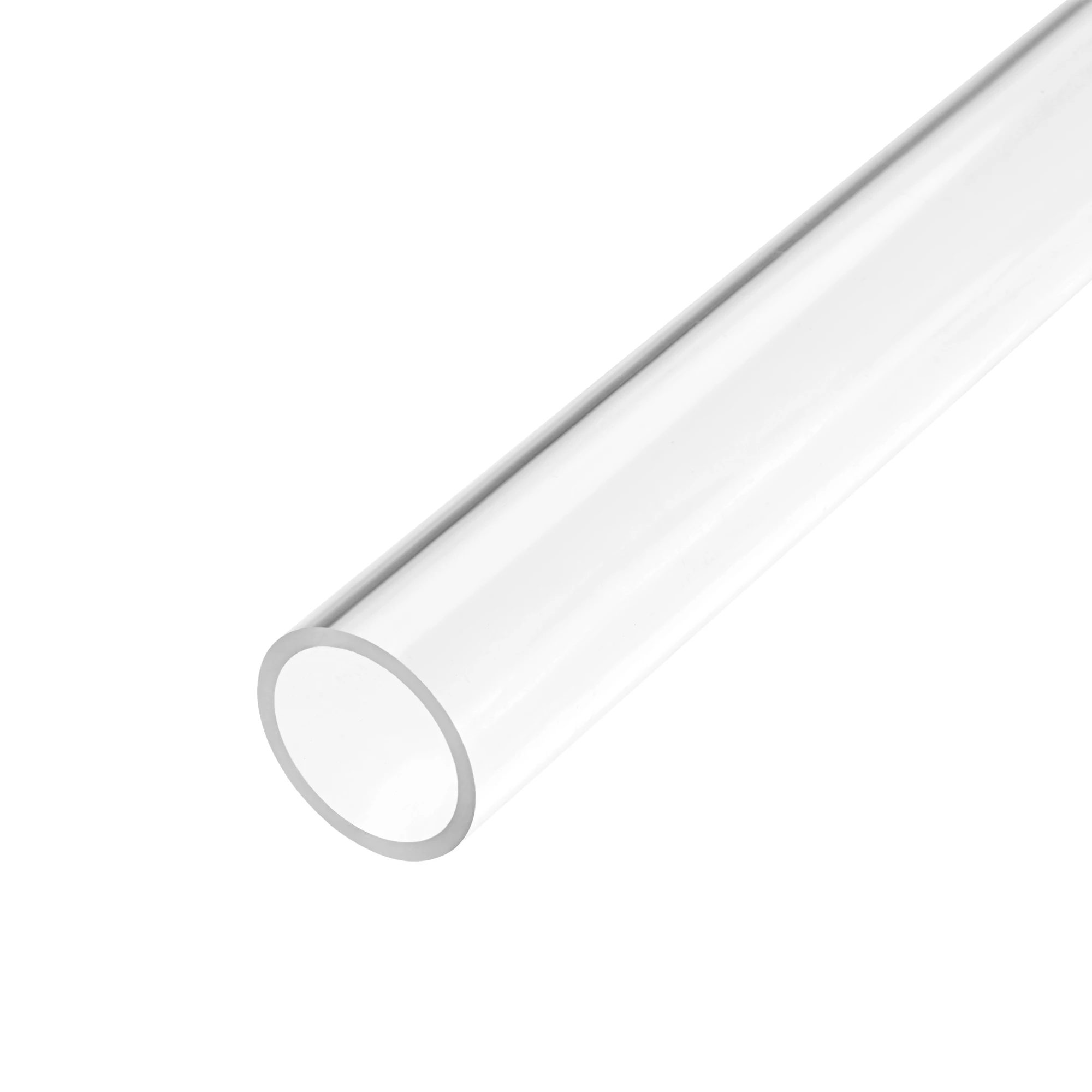 

Uxcell Clear Rigid Acrylic Pipe 26mm ID x 30mm(1 3/16") OD x 0.5m(20") Round Tube Tubing