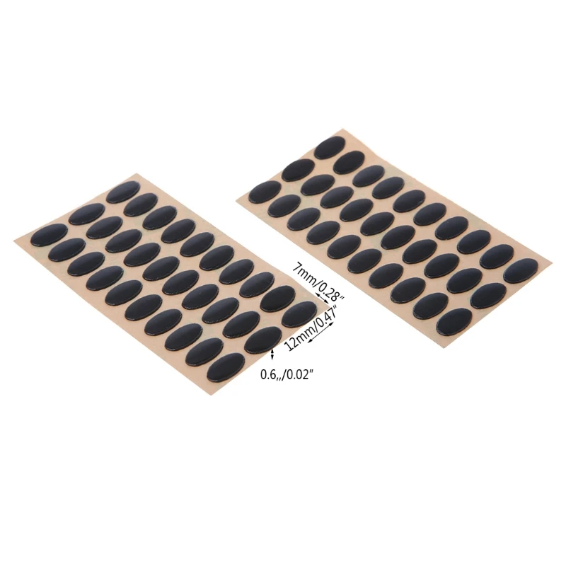 60pcs Mouse Feet Mouse Skates Pads - for logitech M215 / M310 / M325