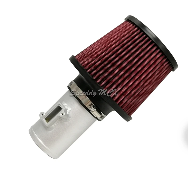 High Quality Car Cold Air Intake Kit High Flow Air Filter Kit Aluminum Intake Pipe For Car Audy A4 A4L A5 Q5 B7 B8 2.0T