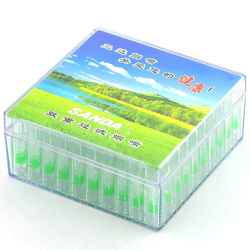 Disposable Resin Cigarette Filter Holder, Smoke Core, Smoking Accessories, 100 Pcs per Pack, Sd-156b