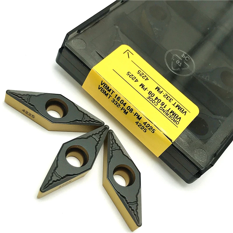 Imagem -05 - Inserções de Carboneto Pode Ser Indexado Ferramentas de Gerencio Interno Torno Cnc Vbmt 160404 160408 Torneamento Cortador Vbmt160404 160408 pm 4225