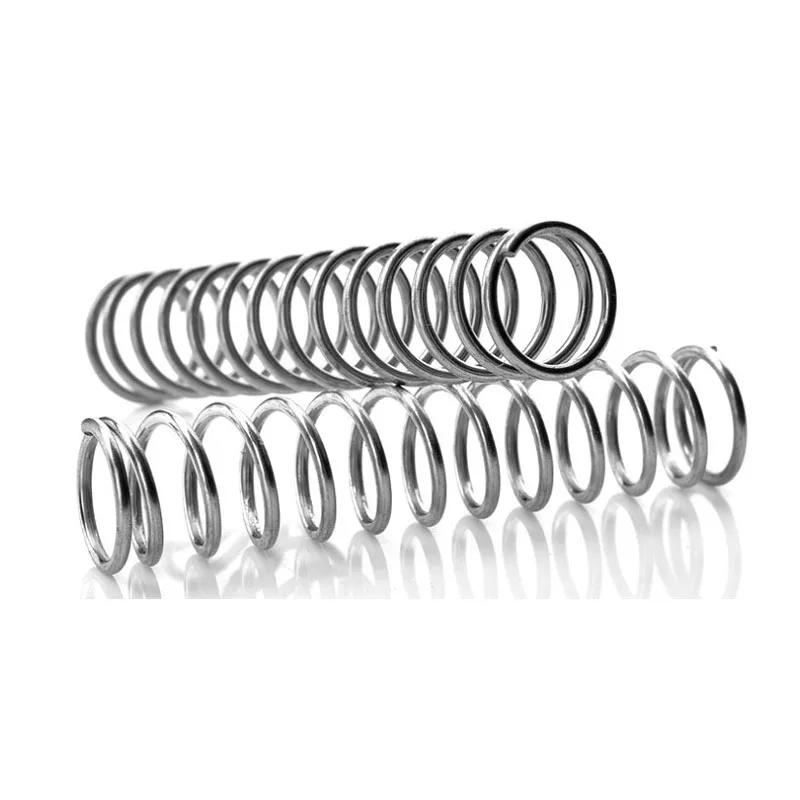 Diâmetro do fio da mola de compressão 0.8mm 0.9mm od 5-14mm L10-100mm das molas zincado da compressão de 5 pces