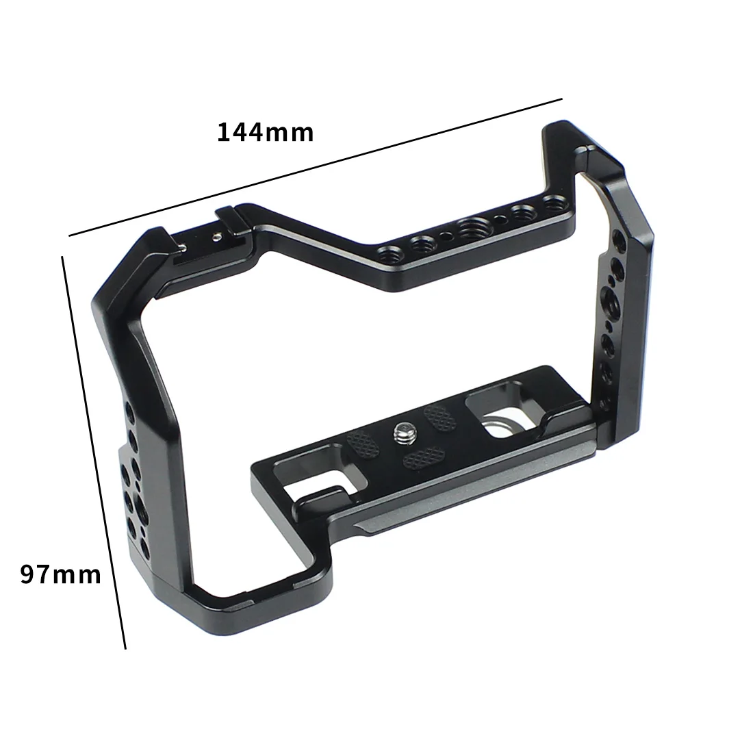 BGNing Metall Käfig für Fujifilm X-S10 mit Kalten Schuh Montieren Top Griff Grip Schutzhülle Abdeckung Rig SLR DSLR Kameras zubehör – Detail 7