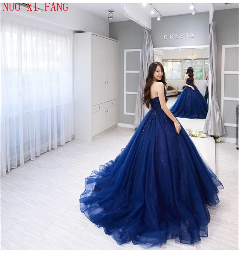 Robe de soirée Sexy en tulle, tenue de bal formelle avec des appliques de perles