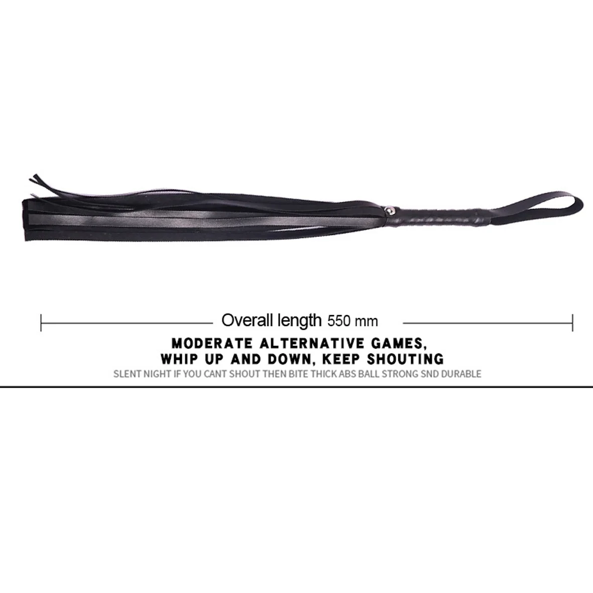 

Female Slave Whip, BDSM Bondage Sex Toy, Female Flogging Paddle, Spanking, Bondage, Restraint,550mm