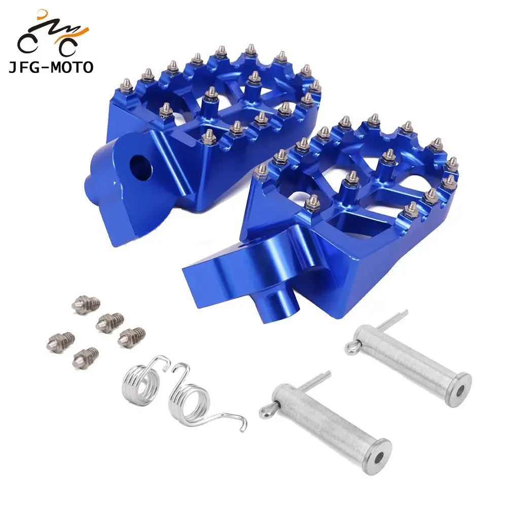 

Motorcycle CNC Footrest Footpeg Foot Pegs For YAMAHA YZ 65 85 125 250 125X 250X 250FX 450FX WR 250F 450F YZF WRF 250 450 2021