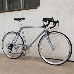 700C Retro Road Bike Bicycle City Racing Cycles 52cm Vintage Street Road Bikes Men's City Racing Road Bike for Adults
