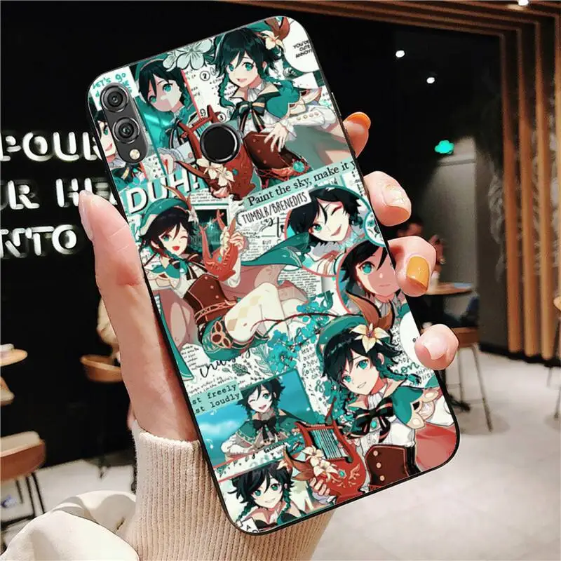 MaiYaCa Genshin Impact Art aesthetics Anime Phone Cases For Huawei Honor 8 8A 8X 9 10 20 30 Lite 7C 9XPro V10 V20 10i 20i