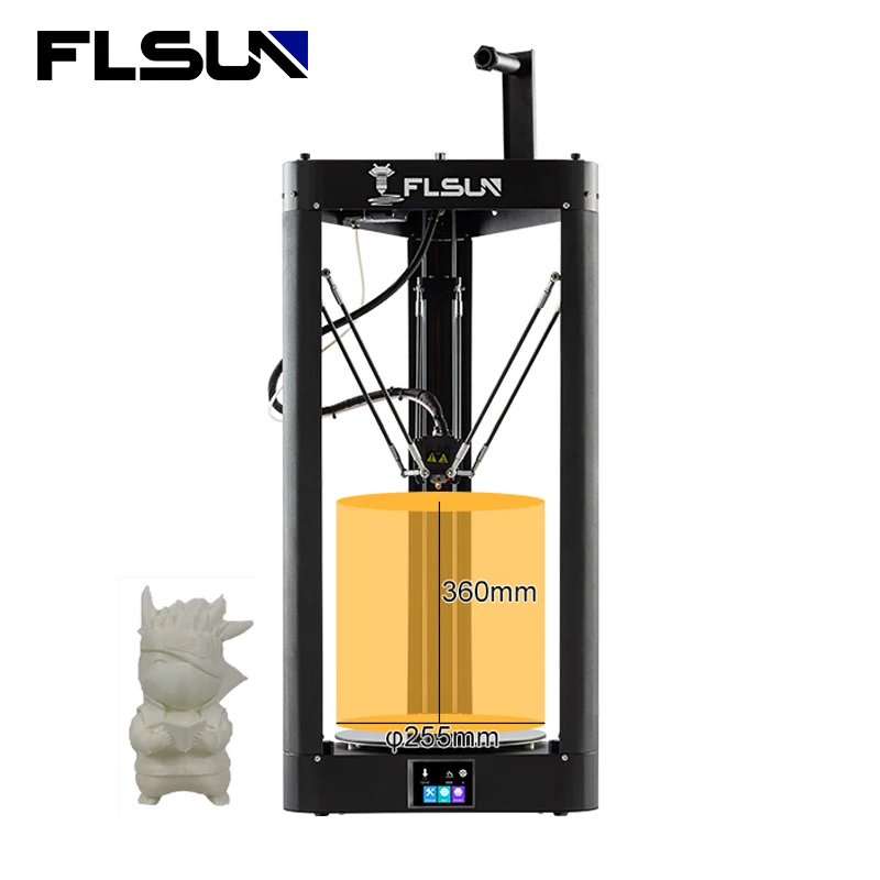 FLSUN 3D Printer QQ-S-PRO High Speed Auto-Leveling Switch Large Print Size Kossel  Delta Touch Screen WIFI Module 32-Bit Board
