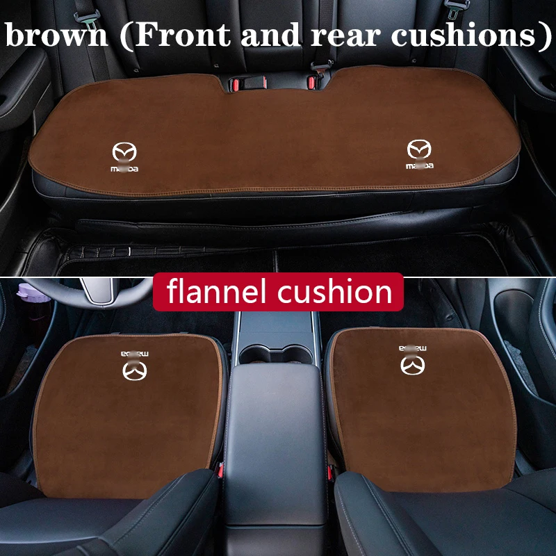 PNSL Car Seat Cover Protector Front Rear Seat Backrest Cushion Pad Mat for Mazda RX CX BT 1 2 3 4 5 6 7 8 9 50 326 636 series