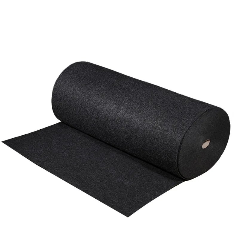 Speaker Grill Cloth Chemical Fiber Car Subwoofer Box Sound-Absorbing Board Clothes Anti-Seismic Blanket Felt Gray/Black