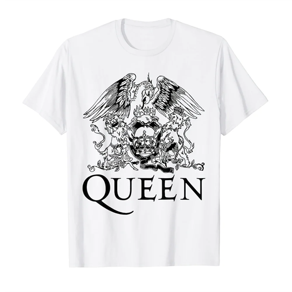 2020 Freddie Mercury T-shirt The Queen Rock Band Inspired Tee Women Casual Shirt Tumblr Tops Camisas Mujer