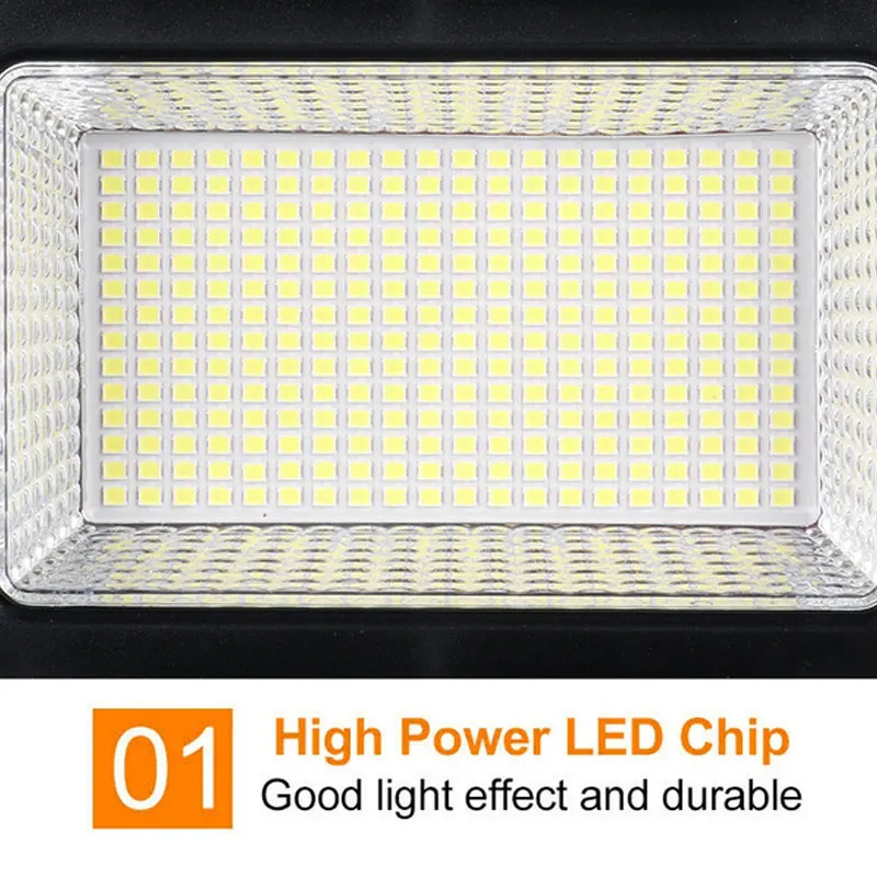 Outdoor 800W 1500W 2500W 3000W 1120LED Solar Street Lamp IP65 Waterproof With Motion Sensor Remote Control Solar Street Lighting